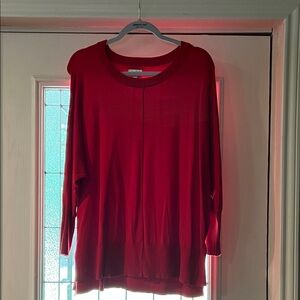 Wonderly Vibrant Red Crew Neck Sweater